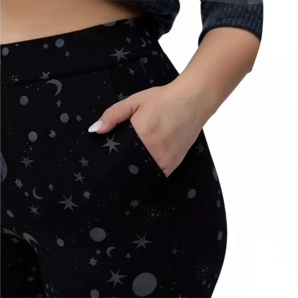 TORRID‎ Celestial Full Length Pocket Flare Leggings NWT Size 3X